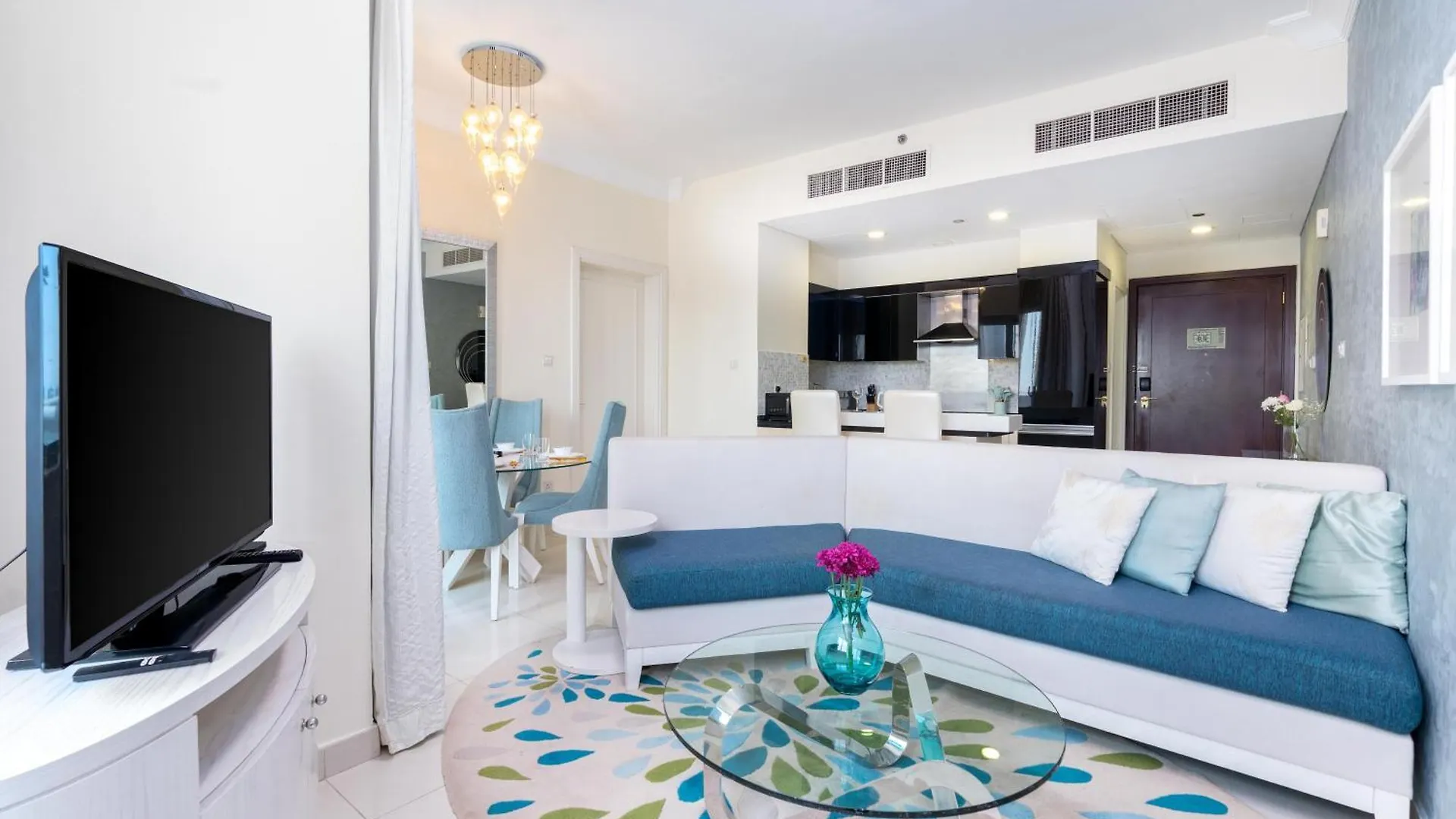 White Sage Full Burj View 1Br In Dubai Mall Apartment